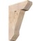 Ekena Millwork Traditional Slat Smooth Bracket, Douglas Fir, 5 1/2"W x 18"D x 26"H BKT06X18X26TRA06SDF - alternate 1